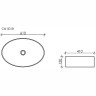 Раковина-чаша Ceramicanova Element 61 CN5018 Белая