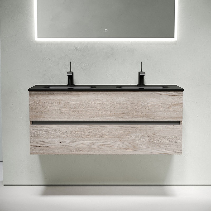 Тумба под раковину Sancos Urban 120 UR120-2EG подвесная Дуб галифакс натуральный