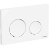 Клавиша смыва Ceramicanova Balance Circle CN12-001W Белая глянцевая