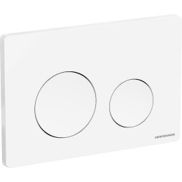 Клавиша смыва Ceramicanova Balance Circle CN12-001W Белая глянцевая