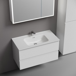 Тумба под раковину Sancos Folk 90 FL90W подвесная Bianco