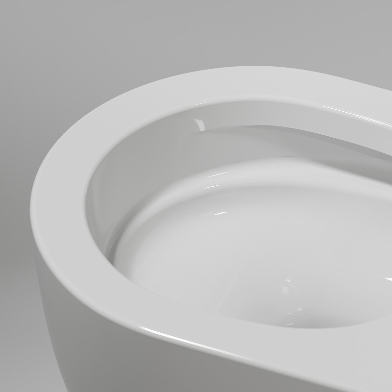 Унитаз Ceramicanova Modena Rimless CN6063 подвесной Белый глянцевый с сиденьем Микролифт