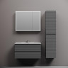 Тумба под раковину Sancos Folk 90 FL90GS подвесная Grey soft