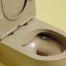 Унитаз Ceramicanova Modena Rimless CN6063MC подвесной Капучино матовый с сиденьем Микролифт