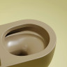 Унитаз Ceramicanova Modena Rimless CN6063MC подвесной Капучино матовый с сиденьем Микролифт
