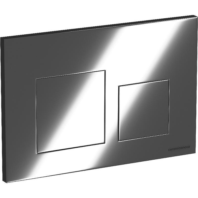 Клавиша смыва Ceramicanova Balance Square CN12-002CH Хром глянцевый