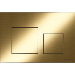 Клавиша смыва Ceramicanova Balance Square CN12-002BG Брашированное золото