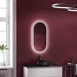 Зеркало Sancos Oval 45 OV45F с подсветкой