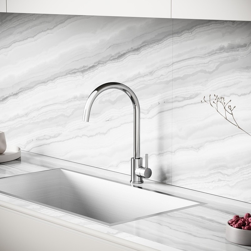 Смеситель для кухни Sancos Stainless SC12001SS цвет Нержавеющая сталь