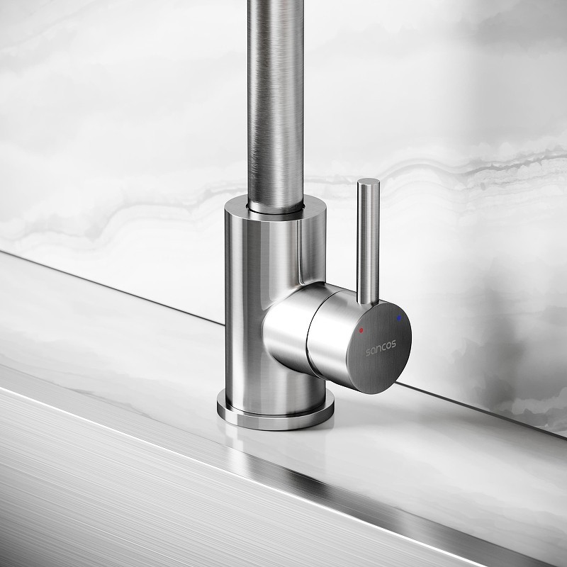 Смеситель для кухни Sancos Stainless SC12001SS цвет Нержавеющая сталь
