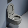 Унитаз Ceramicanova Modena Rimless CN6063MH подвесной Антрацит матовый с сиденьем Микролифт