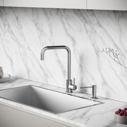 Смеситель для кухни Sancos Stainless SC12002SS цвет Нержавеющая сталь