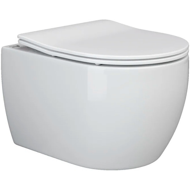 Комплект унитаза с инсталляцией Ceramicanova Play CN3001_1002M_1000 с сиденьем Микролифт и клавишей смыва Хром матовый