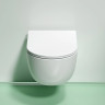 Унитаз Ceramicanova Modena Rimless CN6063MW подвесной Белый матовый с сиденьем Микролифт