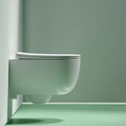 Унитаз Ceramicanova Modena Rimless CN6063MW подвесной Белый матовый с сиденьем Микролифт