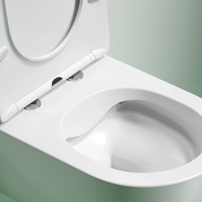 Унитаз Ceramicanova Modena Rimless CN6063MW подвесной Белый матовый с сиденьем Микролифт