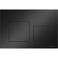 Клавиша смыва Ceramicanova Balance Square CN12-002MB Черная матовая