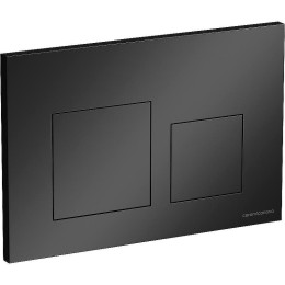 Клавиша смыва Ceramicanova Balance Square CN12-002MB Черная матовая