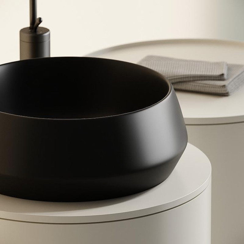 Раковина-чаша Ceramicanova Maya 40 CN12004MB Черная матовая