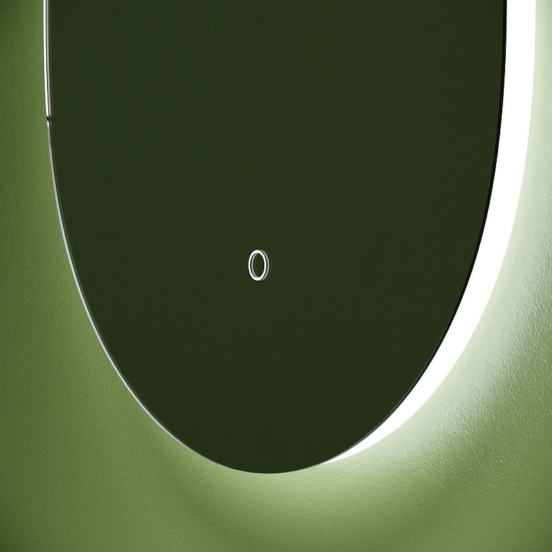 Зеркало Sancos Oval 55 OV55C с подсветкой с сенсорным выключателем и диммером