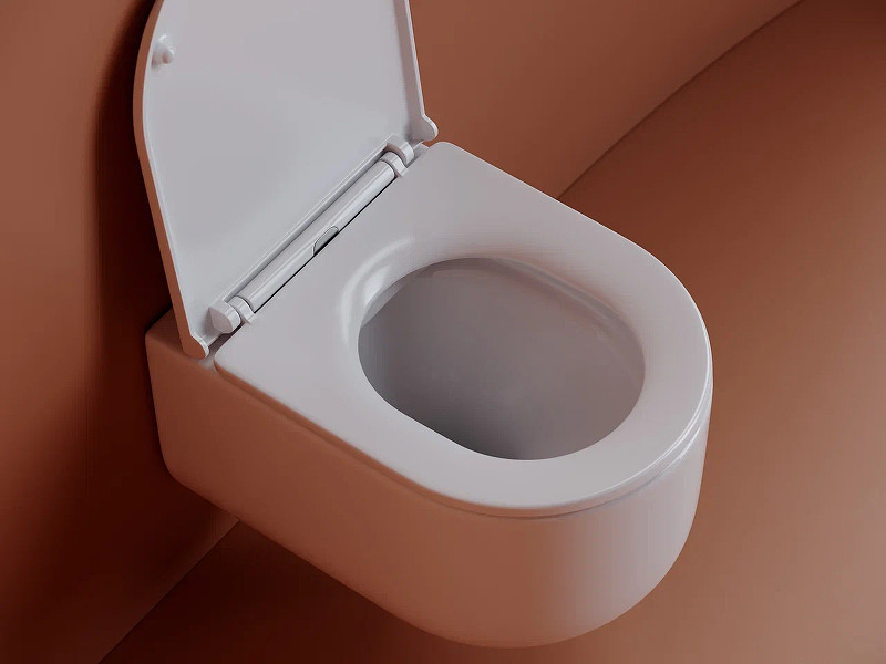 Унитаз Ceramicanova Ulma Rimless CN4006 подвесной Белый с сиденьем Микролифт