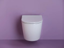Унитаз Ceramicanova Uno Rimless CN11001 подвесной Белый с сиденьем Микролифт