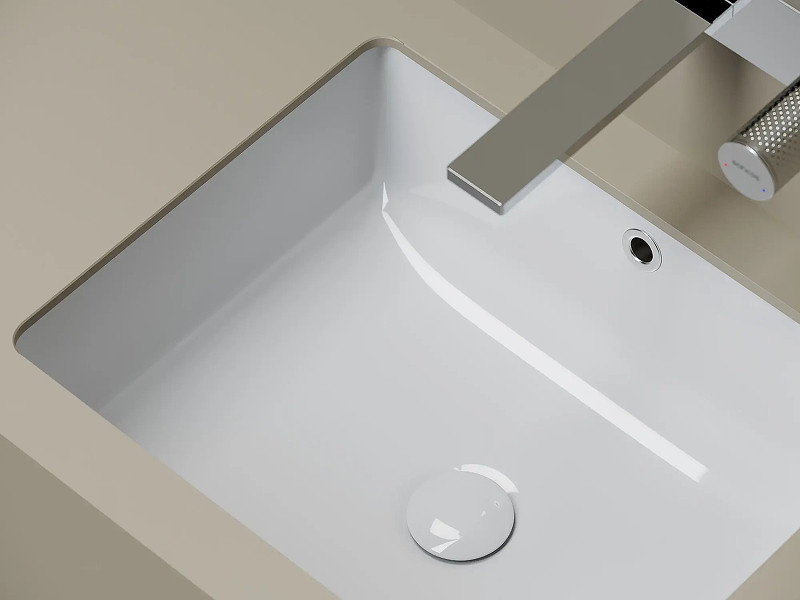 Раковина встраиваемая снизу Ceramicanova Эра 50 CN7033 цвет Белый