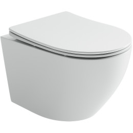 Комплект унитаза Ceramicanova Uno Rimless CN11001 с инсталляцией Grohe Rapid SL 38772001 с сиденьем Микролифт и клавишей смыва Хром