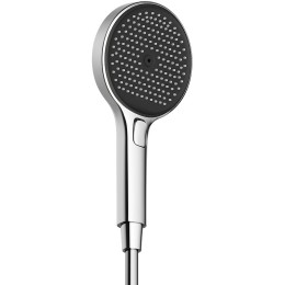 Ручной душ Sancos Nok round SC6001CH-B Хром Черный матовый