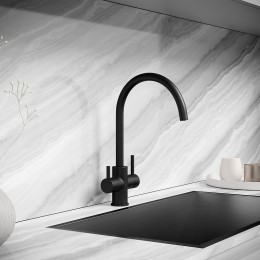 Смеситель для кухни Sancos Taper SC4012MB цвет Черный матовый