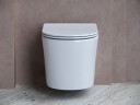 Комплект унитаза с инсталляцией Ceramicanova Balearica CN6000_1001B_1000 с сиденьем Микролифт и Черной матовой клавишей смыва