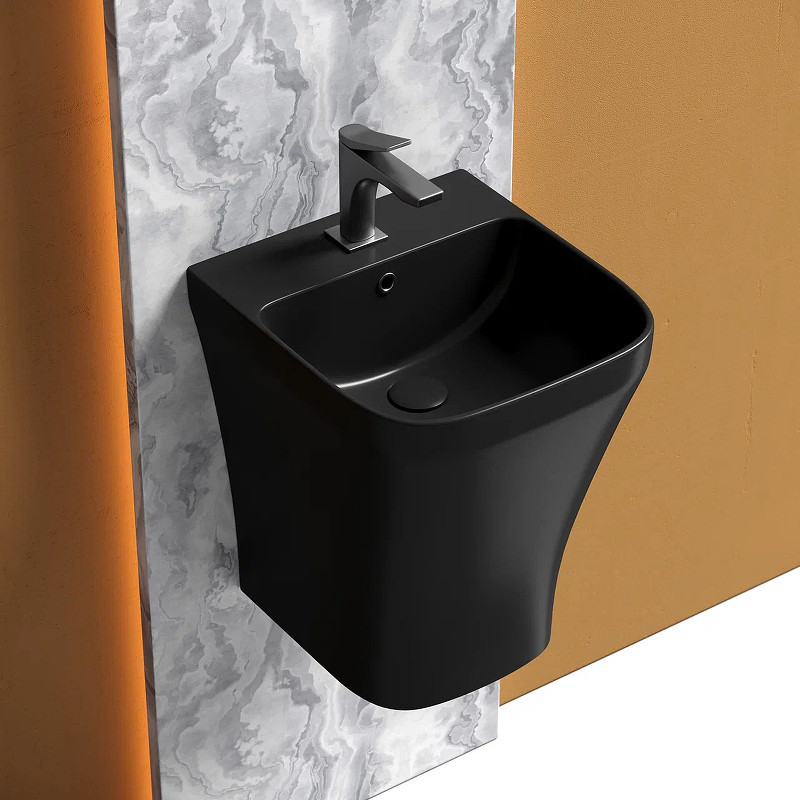 Раковина Ceramicanova Dion 37 CN6067MB Черная матовая