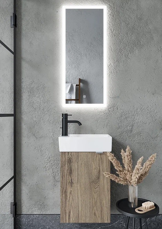 Зеркало Sancos Polo 35 PL35 с подсветкой с сенсорным выключателем