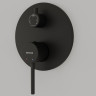 Душевая система Sancos Select SC3004MB Черная матовая