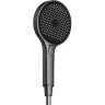 Ручной душ Sancos Nok round SC6001GG Вороненая сталь Черный матовый