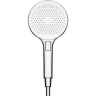 Ручной душ Sancos Nok round SC6001CH-W Хром Белый