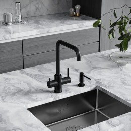 Смеситель для кухни Sancos Vela SC4013MB цвет Черный матовый