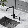 Смеситель для кухни Sancos Vela SC4013MB цвет Черный матовый