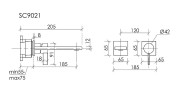 Смеситель для раковины Sancos Linn SC9021BN цвет Никель брашированный