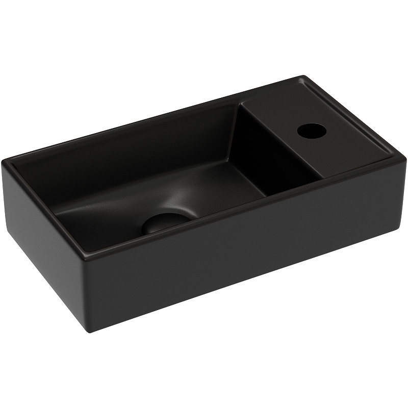 Раковина Ceramicanova Element 41 L CN6051LMB Черная матовая