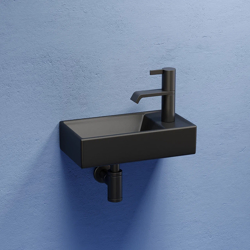 Раковина Ceramicanova Element 41 L CN6051LMB Черная матовая