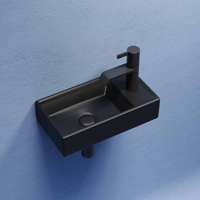 Раковина Ceramicanova Element 41 L CN6051LMB Черная матовая