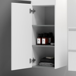 Шкаф пенал Sancos Snob T 35 PSNT35W подвесной Bianco