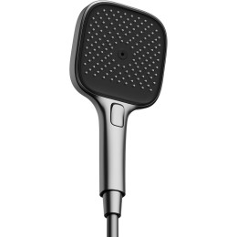 Ручной душ Sancos Nok square SC6002GG Вороненая сталь Черный матовый