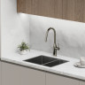 Смеситель для кухни Sancos Grand SC4002GG Вороненная сталь