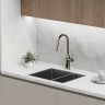Смеситель для кухни Sancos Grand SC4002GG Вороненная сталь