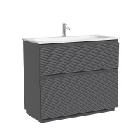 Тумба под раковину Sancos Folk Floor 99,5 FL100FGS цвет Grey soft