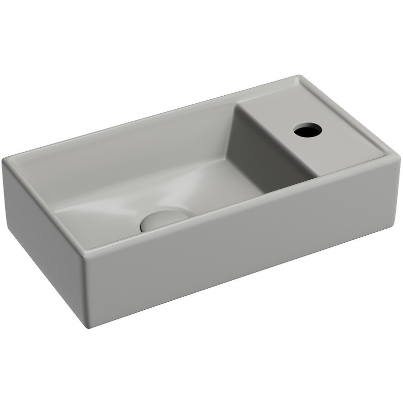 Раковина Ceramicanova Element 41 L CN6051LMH Антрацит матовый