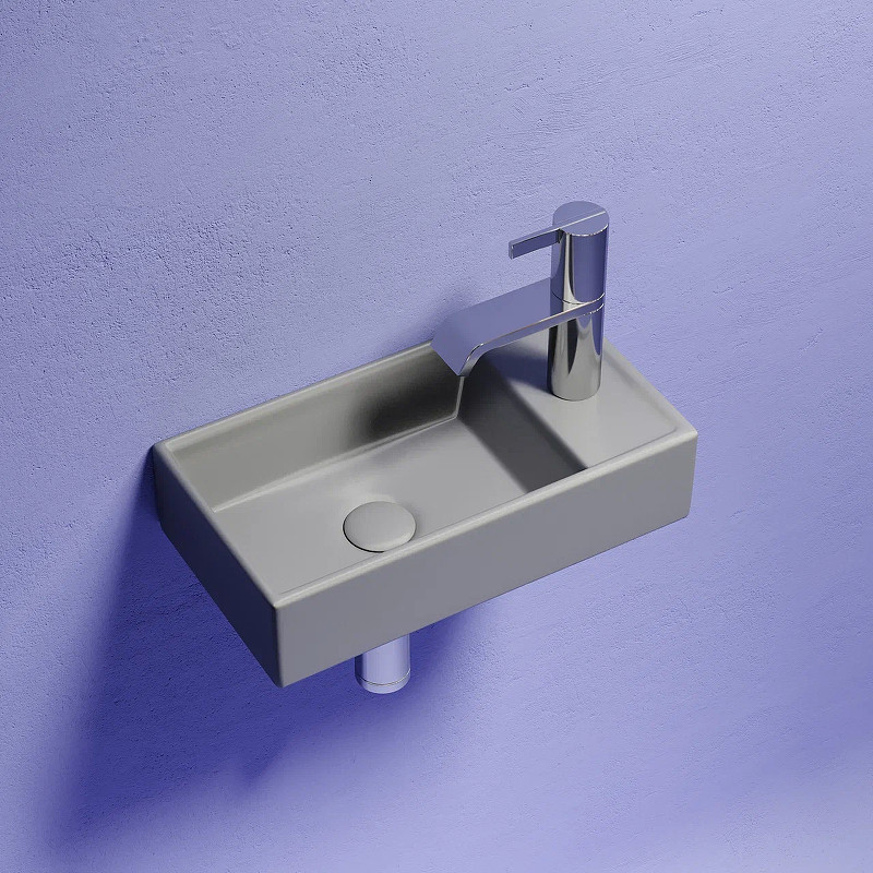 Раковина Ceramicanova Element 41 L CN6051LMH Антрацит матовый