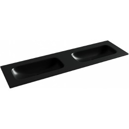 Раковина Ceramicanova Grace 160 CN7023MBwx двойная Черная матовая